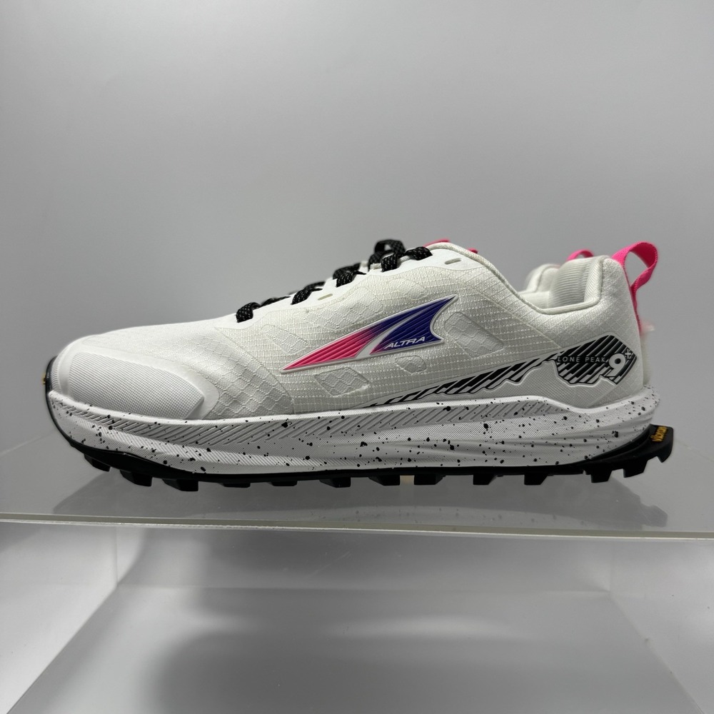 Brand New Altra Lone Peak 9 White Trail Shoes AL0A85RH88B Women's Size 8.5